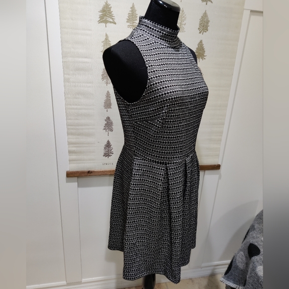 Mossimo Mock Neck Pleated Dress - Small - Picture 7 of 10